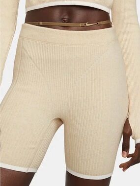 NWT Nike x Jacquemus ribbed bike shorts RARE $100 New